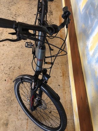 Bicicleta paseo eléctrica, BH atom STREET