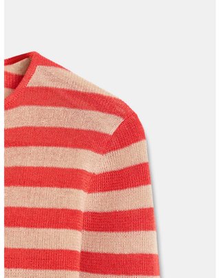Top crop Zara manga larga punto