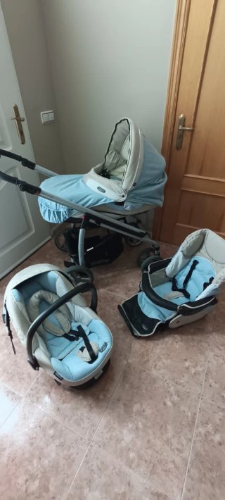 Carro Bebecar Silla y Maxicosi