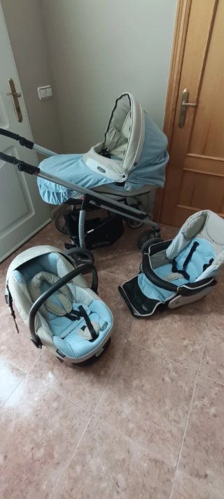 Carro Bebecar Silla y Maxicosi