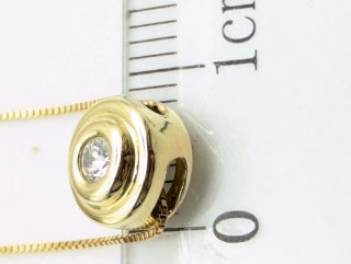 Cadena y Colgante Oro 18k con Diamante