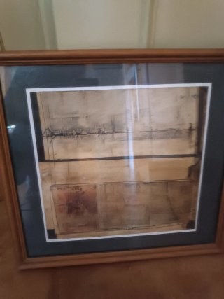 Quadri astratti incorniciati