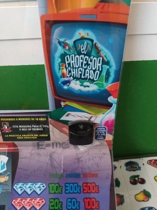 Máquina Tragaperras El Profesor Chiflado juego.