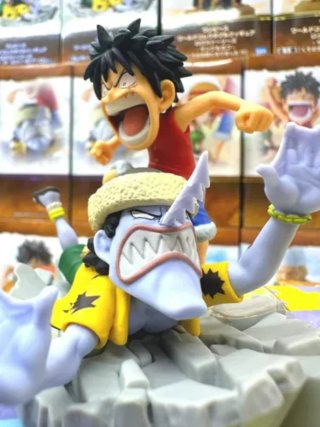 Figura One Piece WCF Luffy vs Arlong