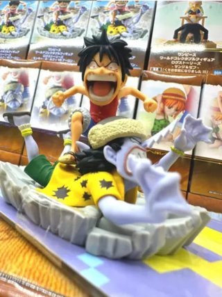 Figura One Piece WCF Luffy vs Arlong