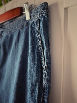 Tejano con cintura elástica y cordón