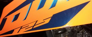 KTM 125 Duke 2024 Azul/Naranja