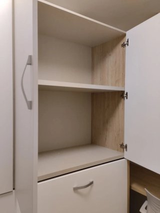 Armario modular con cama abatible