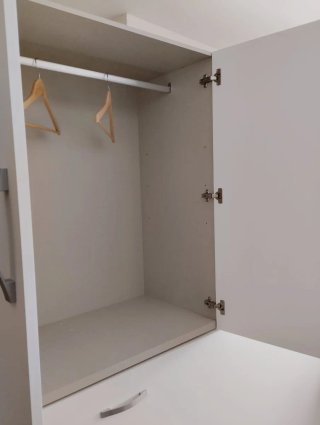 Armario modular con cama abatible