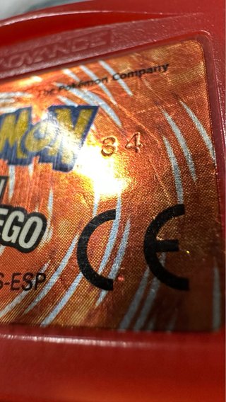 Pokemon Rojo Fuego ORIGINAL GameBoy Advance
