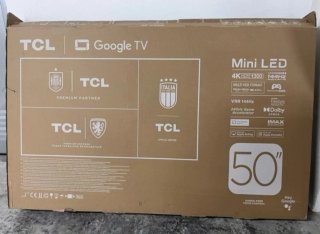 TCL 50" Mini LED QLED 4K HDR 1300 Google TV