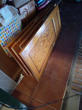 Puertas de madera de 72 cm