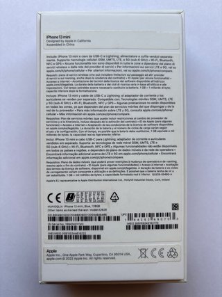 iPhone 13 Mini Blu