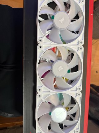 Corsair iCUE LINK Ventiladores RGB Blancos
