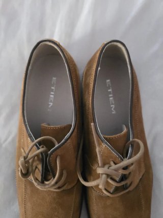 Zapatos de ante marrones 42 - 42.5