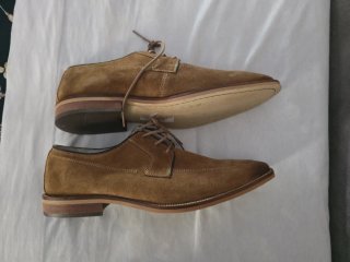 Zapatos de ante marrones 42 - 42.5