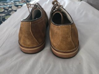 Zapatos de ante marrones 42 - 42.5