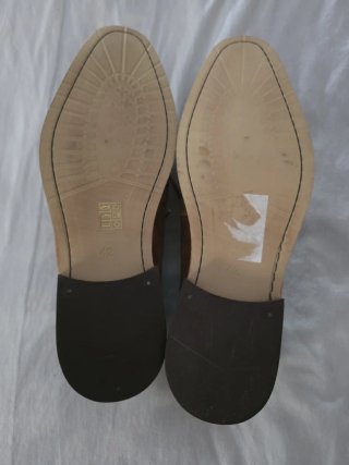 Zapatos de ante marrones 42 - 42.5
