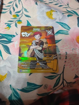 Gaara Sand Coffin Naruto Mythos TCG Carta Foil
