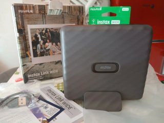 Impresora Fujifilm Instax Link WIDE Mocha Gray