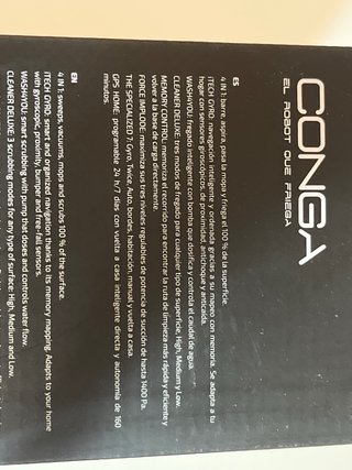 Cecotec Conga Serie 1290 Robot Aspirador
