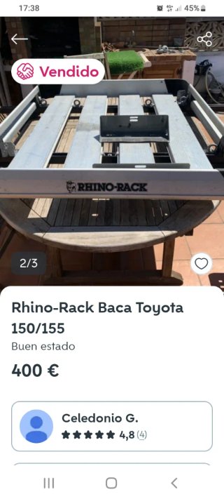 Baca Rhino-Rack Toyota 150/155