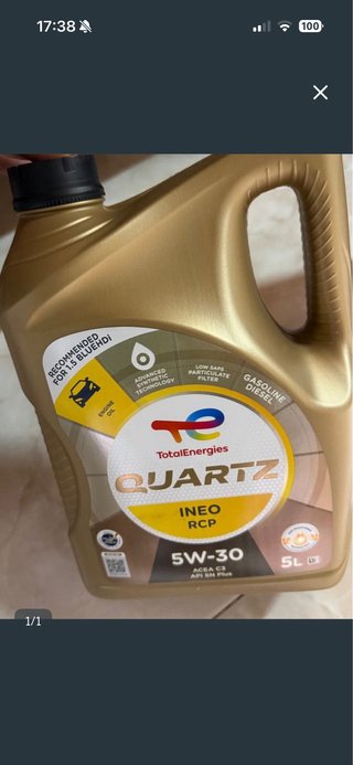 Aceite Total Quartz INEO RCP 5W30 MUCHAS UNIDADES!