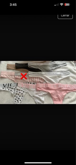 Victoria's Secret Bragas Nuevas Talla M