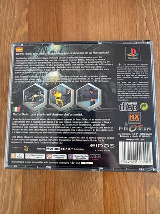Fear Effect 2: Retro Helix PS1 ESP