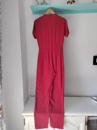 Mono Adolfo Domínguez rojo talla 36