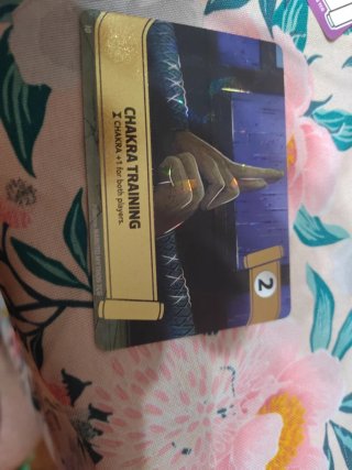 Chakra Training Carta Foil Naruto Mythos 1 Ed.