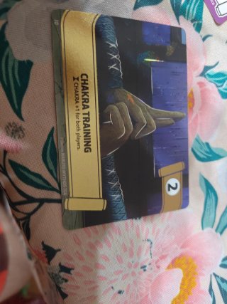 Chakra Training Carta Foil Naruto Mythos 1 Ed.