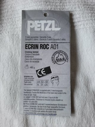 Casco Petzl Ecrin Roc Escalada y Montañismo