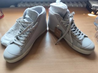 Sneakers da donna Álvaro Moreno bianche e rosse