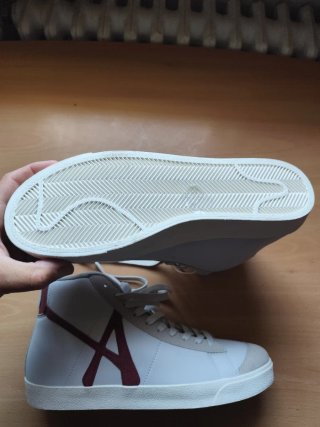 Sneakers da donna Álvaro Moreno bianche e rosse