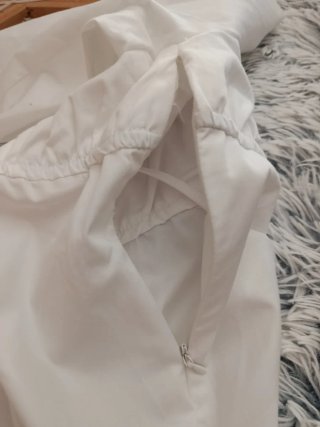 Blusa Zara manga larga escote cuadrado