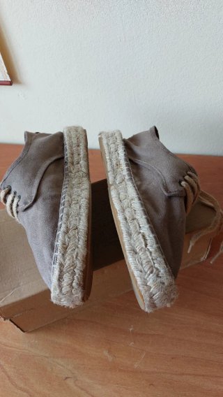 Zapatos alpargatas Marrón