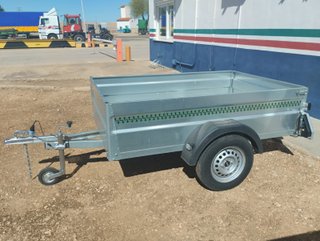 Remolque de carga galvanizado
