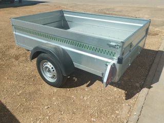Remolque de carga galvanizado