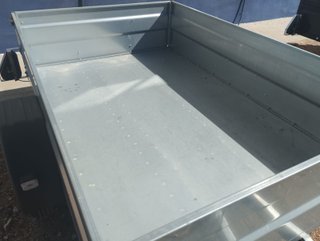 Remolque de carga galvanizado