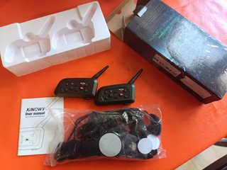 Intercomunicador Moto Xinowy V6 Plus (2uds)