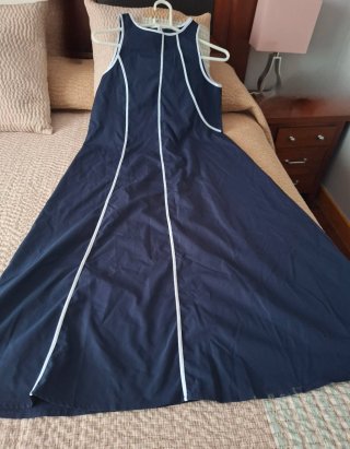 Vestido azul talla única