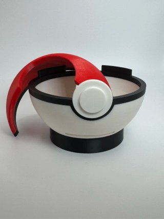 Base soporte Alexa Echo Dot. Versión Poké Ball.