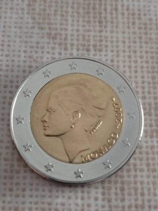 ❌COPIA ❌LOTE Moneda de 2€ Mónaco 2007 Mónaco 2015