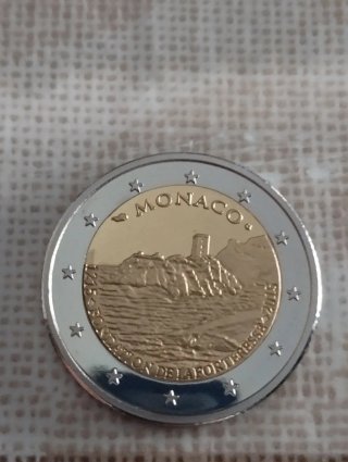 ❌COPIA ❌LOTE Moneda de 2€ Mónaco 2007 Mónaco 2015