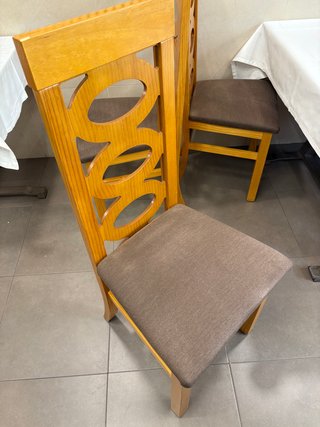 Silla de madera Restaurante