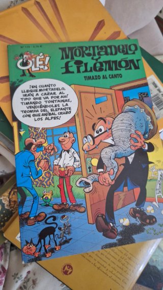 Lote de 5 Mortadelo y Filemón