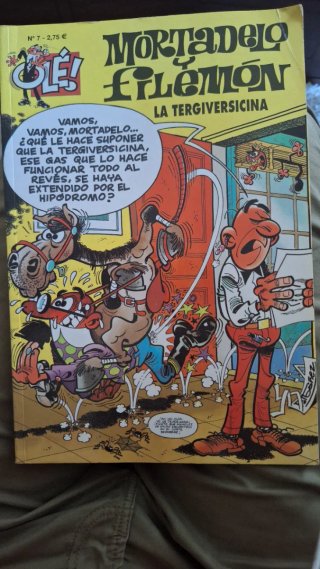Lote de 5 Mortadelo y Filemón