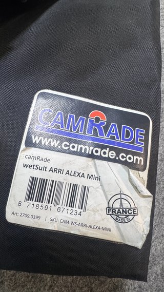 Arri Alexa Mini camRade capa de chuva