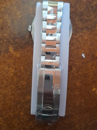 Orologio da polso argento e bianco nuovo mai usato